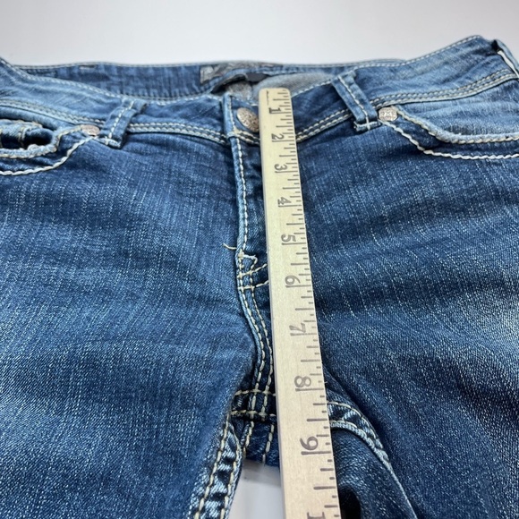 Silver Suki Capri‎ Jeans Women's 30 Medium Wash - Picture 7 of 7